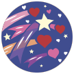 Shooting Hearts and Stars