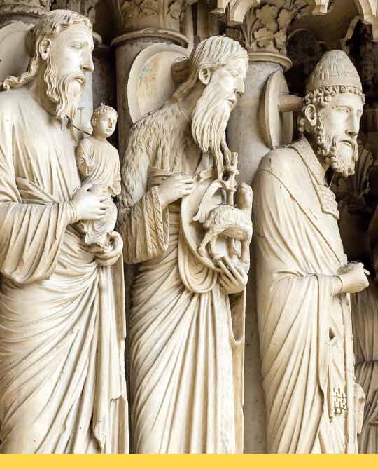 Detail from Chartres Cathedral