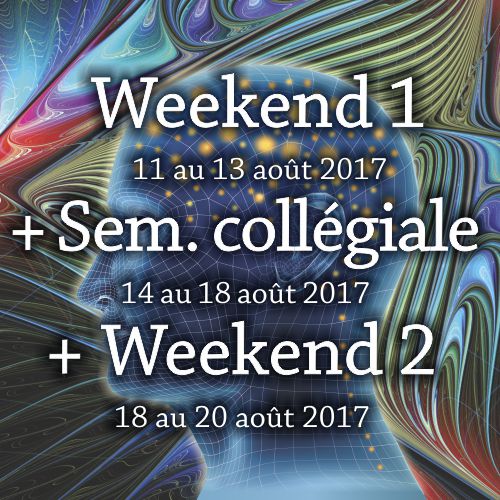 Weekend 1 + College Week + Weekend 2, Aug. 11 – 20, 2017